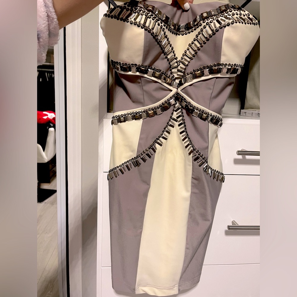 Bebe mini bodycon dress party sexy